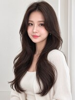 ルービック(Rubik's)&nbsp;韓国風レイヤーロング×艶カラーで大人可愛い
