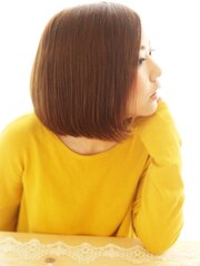 大人バランス極めるなら今季のボブはストレート