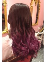 イル(iLu.)&nbsp;ラベンダーレッドグラデーション