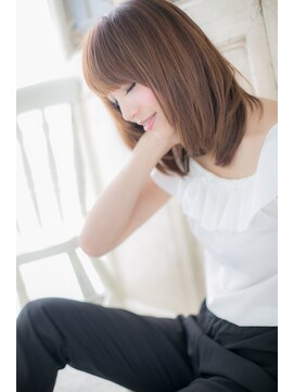 モッズ ヘア 福岡姪浜店(mod's hair) *mod's姪浜*…高見えレディ★のツヤ感レイヤーc