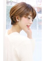 ラグエル(RAGUEL)&nbsp;【30代40代50代】　大人女性の前下がりショートボブ