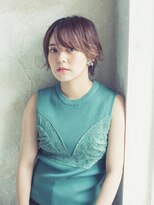 ナチュラルエフ(natural f)&nbsp;前上り丸みショートボブ