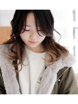 コンパス(COMPASS)&nbsp;グラデーションセミディ