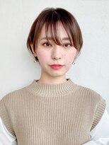 アイティー バイ アルバム 中野店(IT by ALBUM) 大人ショートストレートアイロン_マロンベージュ_8411