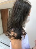 ハイライト×透明感カーキグレージュ
