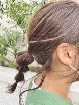 フェリアファム 北千里(FERIA fam)&nbsp;【FERIA北千里】オリーブブラウン×簡単アレンジ