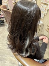 ブランシェ ヘアデザイン(BLANCHE hair design) イヤリングカラー