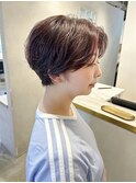ハンサムショート/ベリーショート/ショートパーマ/大人可愛い