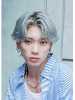 グラム 高田馬場(glam)&nbsp;韓国風センターパートウルフ