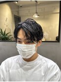 緩めニュアンスパーマ
