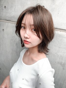 エミュ 新宿(emu) 大人可愛いレイヤーミディアムミルクティーチョコレート新宿