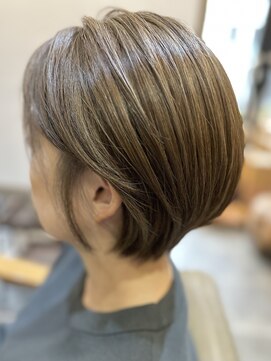 ヘアーデザイン ジュモク(Hair Design Jumoku) くびれ丸みショート