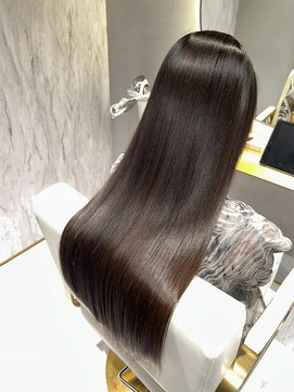 アンサー(answer) "髪質改善で叶える" うる艶ストレート『銀座/個室』