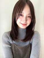 ガーデン ムサシコスギ(GARDEN MUSASHIKOSUGI)&nbsp;まとまるストレートミディアム レイヤー モノグレージュ