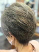 リベーヌプラス 40代50代60代 白髪染めショートレイヤー2C【リベーヌ+野入】