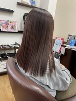 キュアスペース(CURE SPACE)&nbsp;極サラストレート　before→after