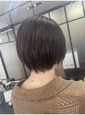 透明感カラー ブリーチなしカラー