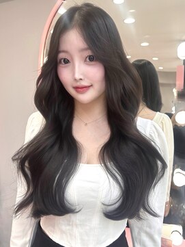 ボタン シブヤ(VOTAN SHIBUYA) アッシュグレー/グレージュ/韓国ヘア/渋谷/レイヤー/顔まわり