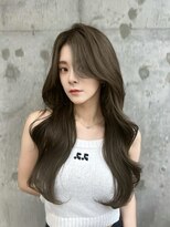 シーシンジュク 新宿南口(Sea shinjuku)&nbsp;韓国風前髪×レイヤーカット【髪質改善/新宿/レイヤーカット】