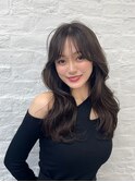 韓国ヘア/韓国スタイル/縮毛矯正/髪質改善/レイヤーカット
