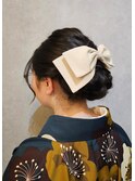 小学生袴アレンジ☆