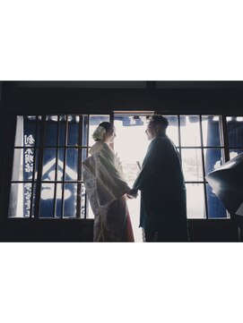 ヘアメイク ジェイエム 和装ロケーションフォト