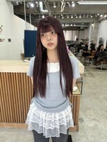 カシェル(cashel kishaba)&nbsp;ブリーチなしダブルカラーで作るラベンダーグレージュ