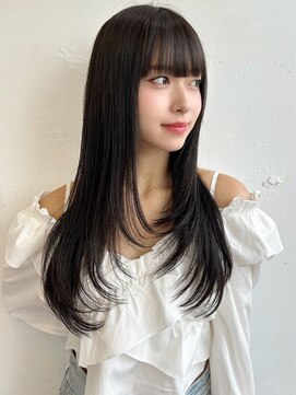 シエルバイアフロート(ciel by afloat) 〈藤間〉韓国レイヤー/ハッシュカット/暗髪