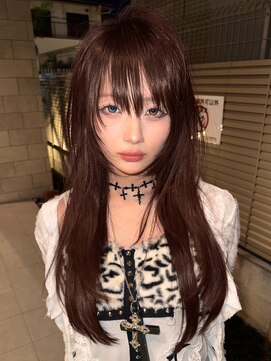 サンド 池袋 2nd(sand) 韓国風ヘア/姫カット/ベージュカラー/レイヤーカット