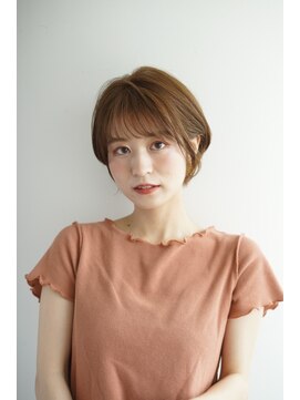 ルフュージュ バイ プロデュース 相模大野店(Refuge by Produce) くびれショート/マロンベージュ