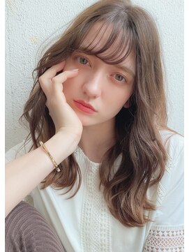 チョビー(Chobii) 表参道/栗原/コテ巻き風デジタルパーマロングヘアカタログ/2