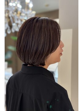 クラメール 黒崎コムシティ店(Kraemer) ボカシハイライト＆ミニマムボブ