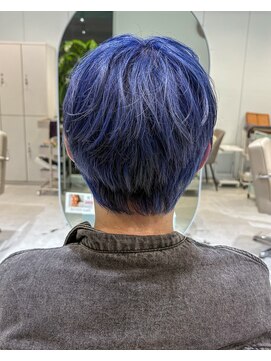 ノラ ウメダ(NORA UMEDA) まっケアブリーチグラデーションデザインカラーマッシュ大阪梅田