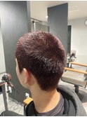 MEN’S HAIR/ブルーブラック/フェザーパーマ/柏