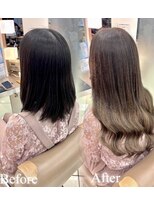 スタイル 横浜(STYLE)&nbsp;【◎南波】before/after/ココアベージュカラーグラデエク/８０本