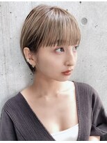 シーク バイ ベル 千葉(Seek by Belle)&nbsp;小顔/ショート/美髪/デジタルパーマ/ホワイトグレージュ