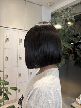 シエル バイ ケンジ 登戸 生田(CIEL by KENJE) ボブ/切りっぱなしボブ/縮毛矯正