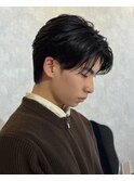 韓国ヘア/センターパート/長岡