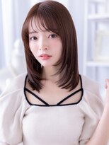 モッズヘア 越谷(mod's hair)&nbsp;抜け感ハイレイヤーカットミディアムウルフa越谷20代30代40代