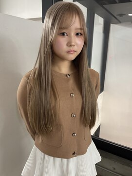 ベージュカラー/グレージュカラー/名古屋ブリーチ