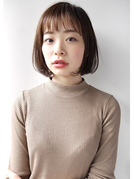 モリオ フロム ロンドン サッポロファクトリー店(morio FROM LONDON) 札幌ボブ 大人かわいいふんわりワンカールボブ