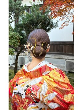 マルケ(marquer) ウェディング和装打掛けヘアメイク
