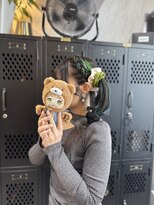 ヴァイス 渋谷店(VAICE)&nbsp;ライブ前ヘアセット/サイドテール/推しカラー