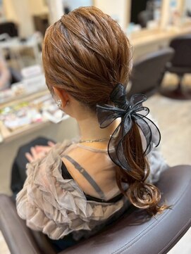 ラルム 大宮東口店 低めポニーテール