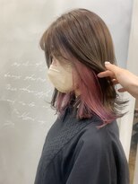 ヘアーワークスヴィクサス 諫早店(HAIR WORKS VIXUS) 【VIXUS 持永早紀子】インナーカラー