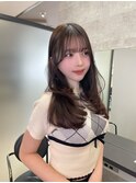 ハッシュカット×小顔レイヤー×韓国風巻き×髪質改善
