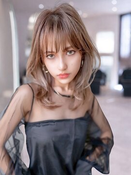 ハバナ 立川(HAVANA) レイヤーカット×ブリーチダブルカラー/髪質改善