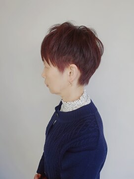 ラトリエコンタン(L´atelier Content) 30代40代50代おすすめ　春の大人かわいいベリーショート