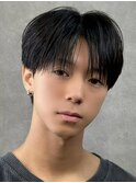 シースルーマッシュ/ツーブロック/men's/メンズ/学割