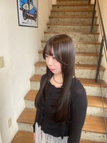 シュガー 盛岡(SUGAR)&nbsp;艶ロング　レイヤーカット　顔周りレイヤー